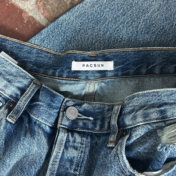 Pacsun High Rise Straight Jeans Size 27 - Picture 4 of 6